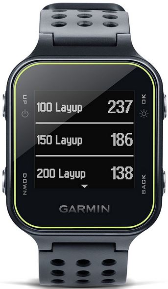 garmin approach s20 layup distances