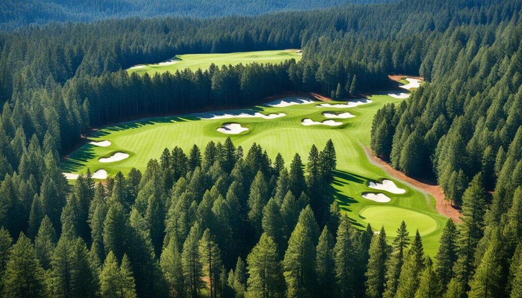 Alister MacKenzie golf course at Northwood Golf Club Alister MacKenzie golf course at Northwood Golf Club