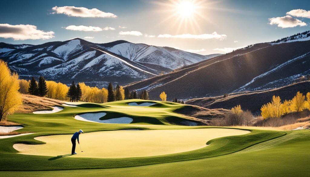 Canyons Golf in Park City, Utah