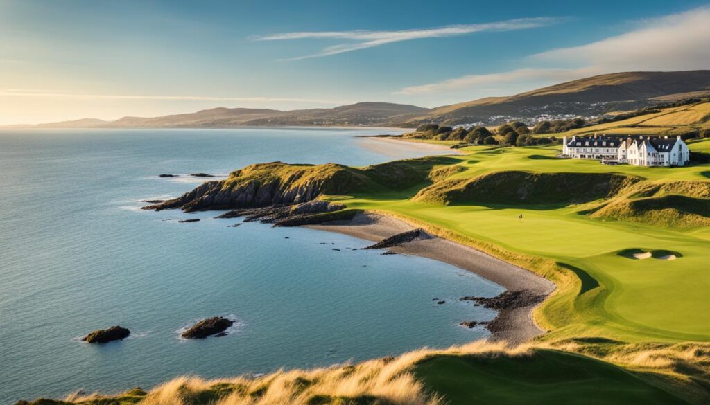 Conwy Golf Club's beautifully maintained fairways and greens