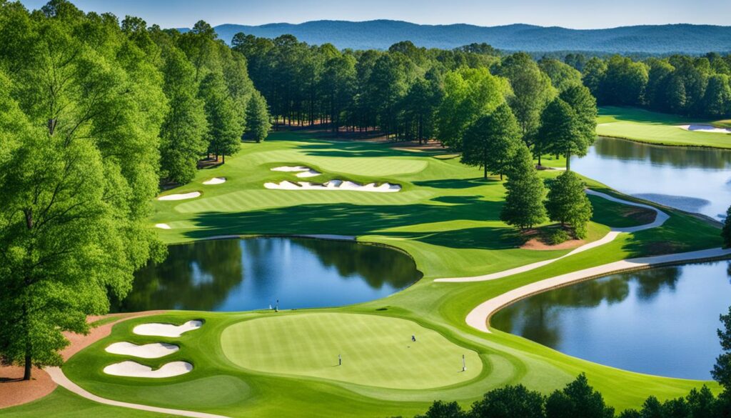 Furman Golf Course in Greenville