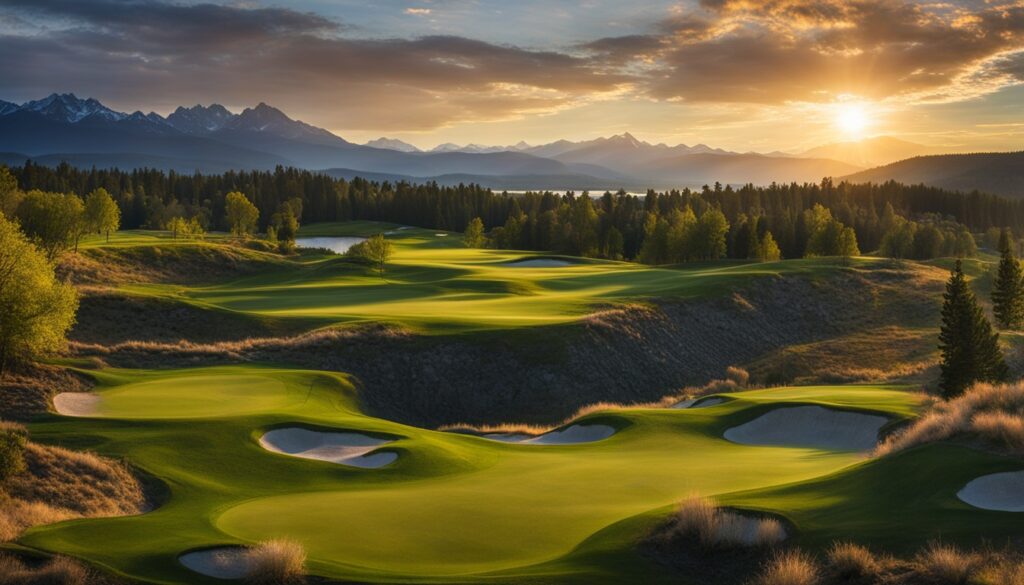 Old Works Golf Course in Anaconda, Montana