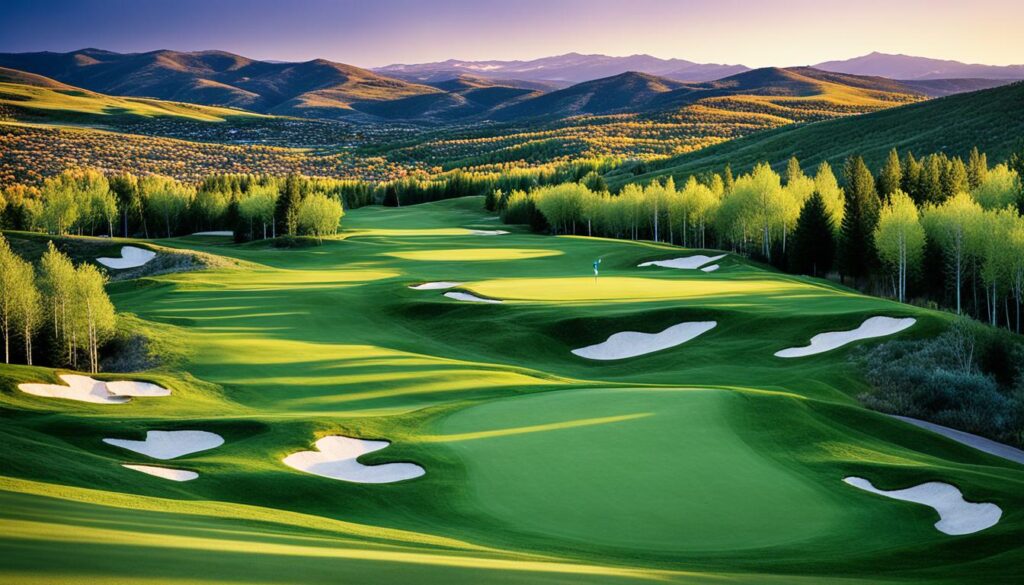 Park City golf courses for different skill levels
