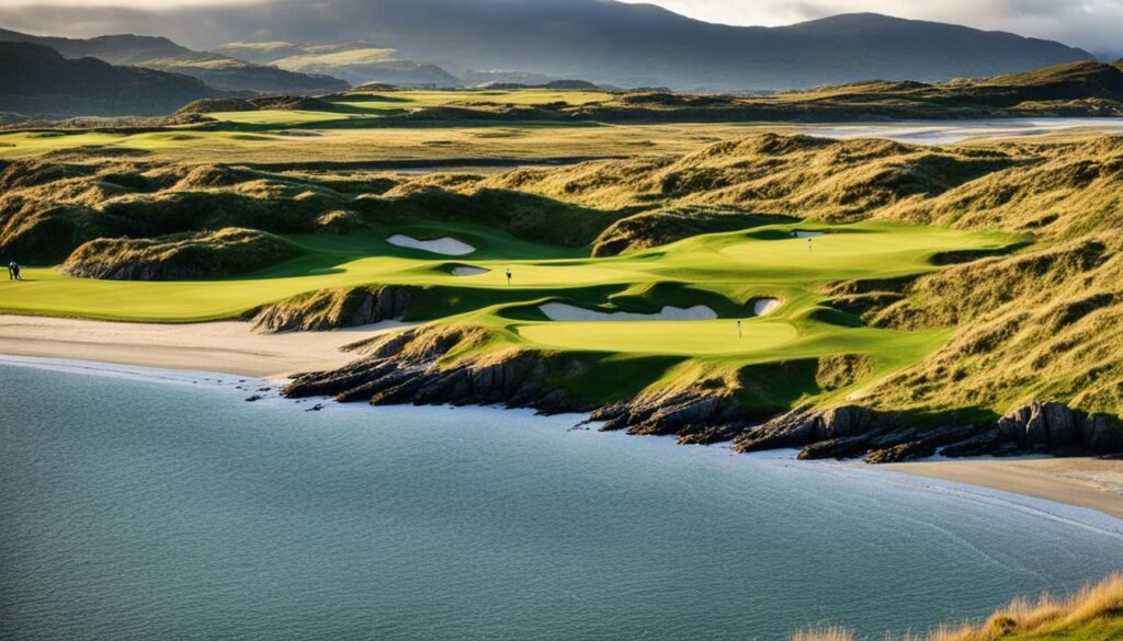 Royal St David's Golf Club in Harlech, Wales Royal St David's Golf Club in Harlech, Wales