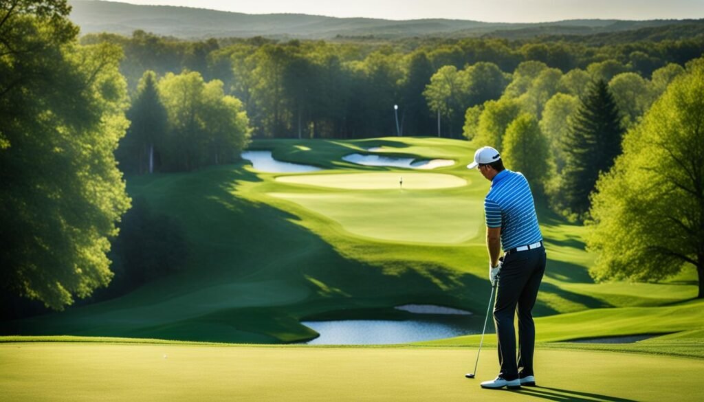 Scenic golf at Mohawk Park Golf Course Scenic golf at Mohawk Park Golf Course