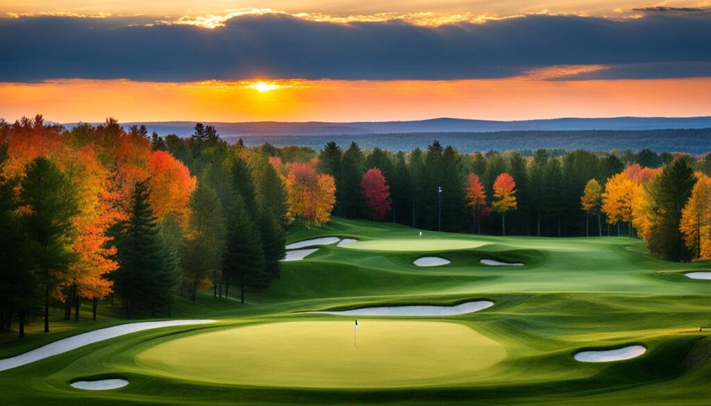The Crown golf course in Traverse City