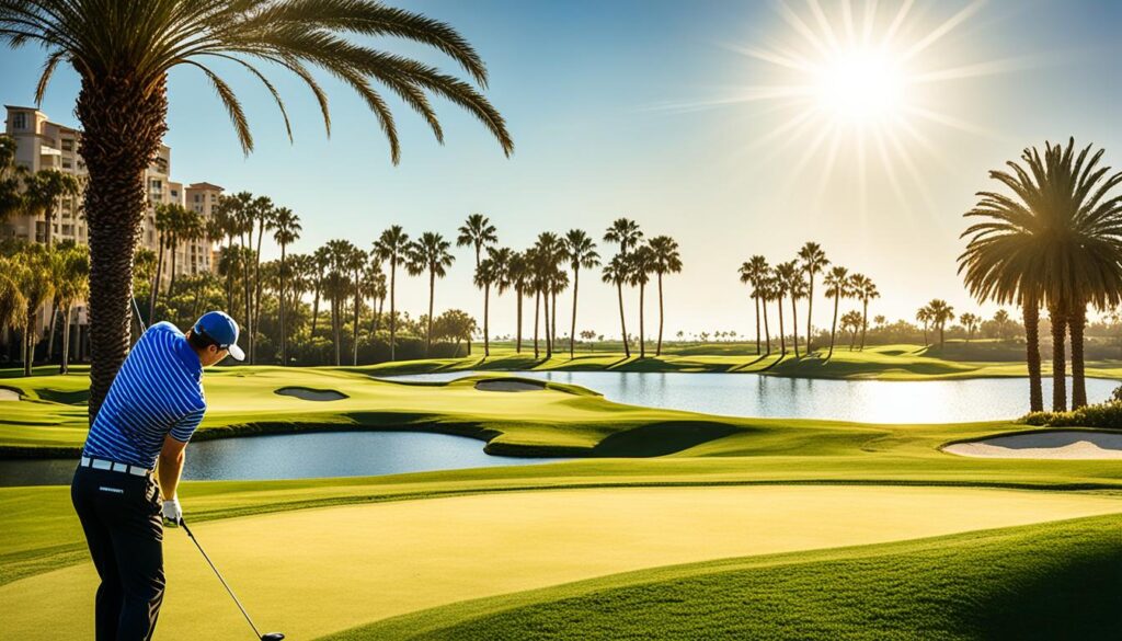 The Landings Golf Club waterfront golfing in Clearwater, Florida