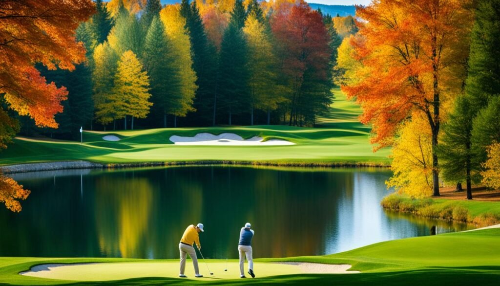 Traverse City all-season golfing Traverse City all-season golfing