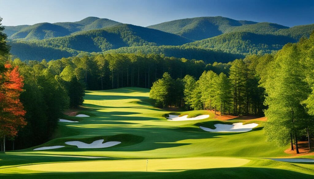 Wade Hampton Golf Club in Cashiers, North Carolina Wade Hampton Golf Club in Cashiers, North Carolina