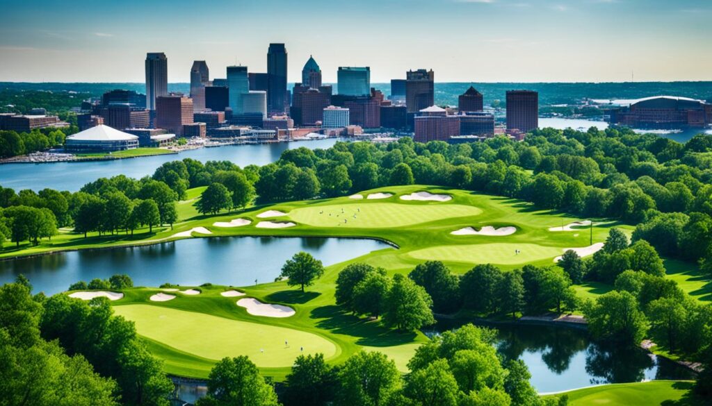 best golf courses in baltimore maryland