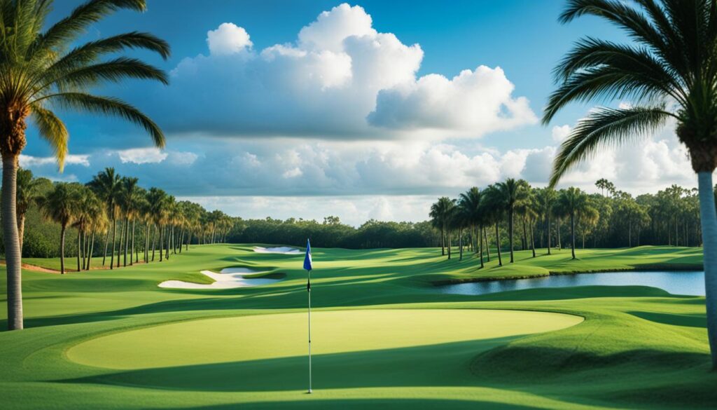 florida's perfect weather for year-round golf