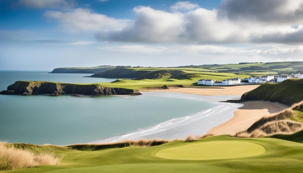 tenby golf club links course