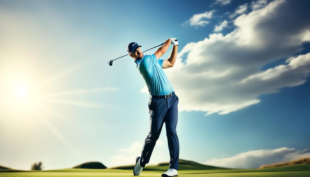 weight shift in golf swing