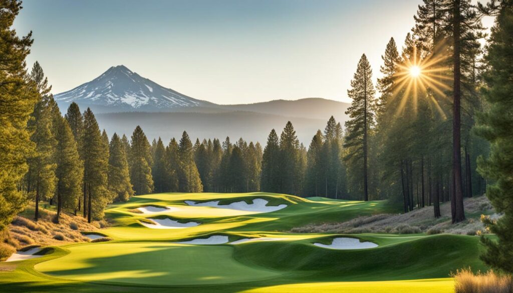 9-hole course in Bend, Oregon