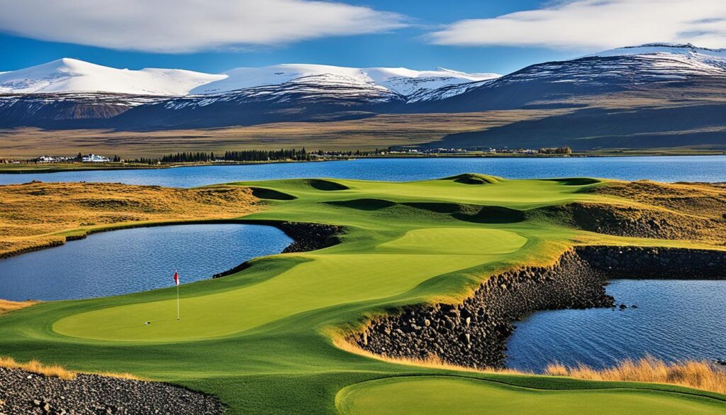 Akureyri Golf Club northernmost golf course