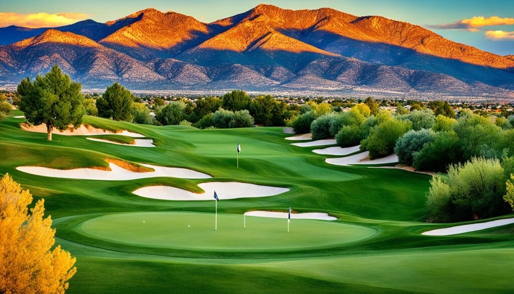 Albuquerque's unique golfing landscape Albuquerque's unique golfing landscape