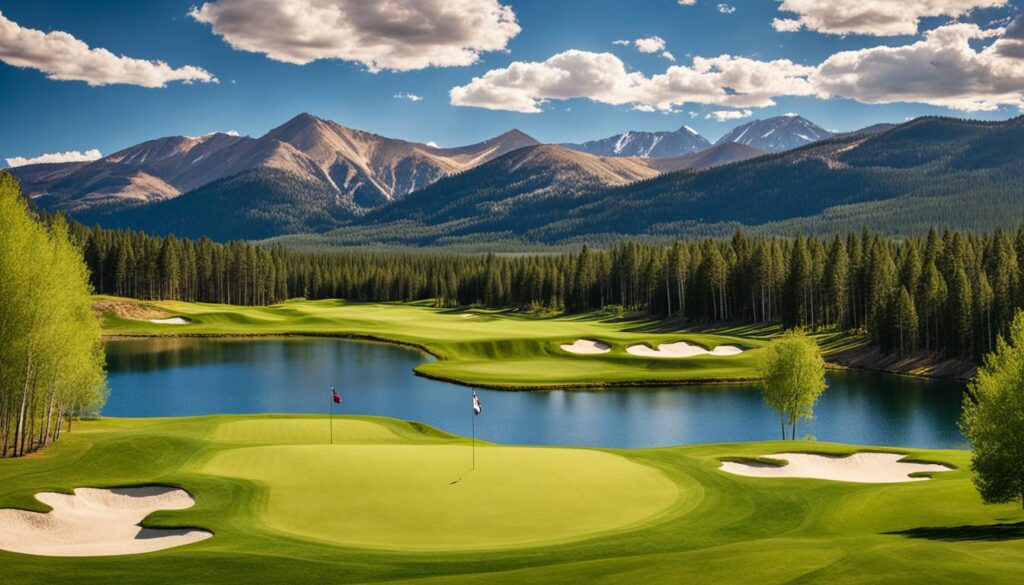 Aspen Lakes Golf Course scenic beauty