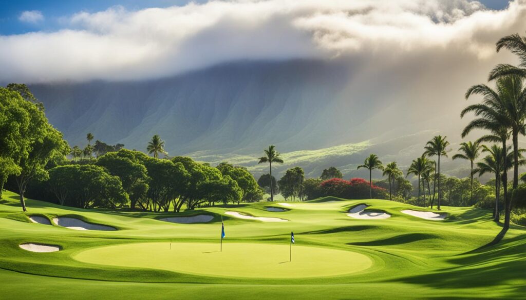 Big Island Country Club mountain views