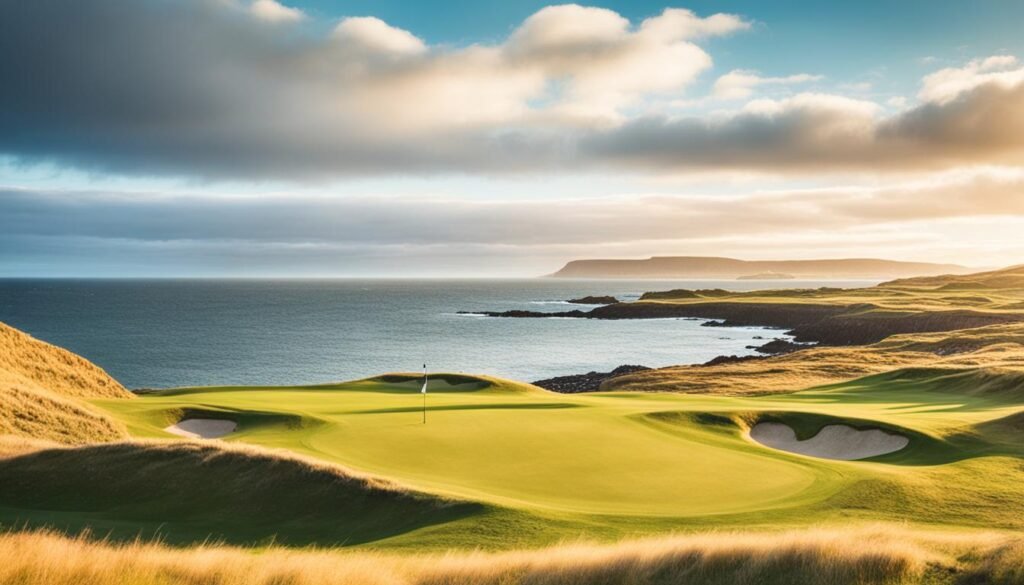 Brautarholt Golf Course coastal views Brautarholt Golf Course coastal views