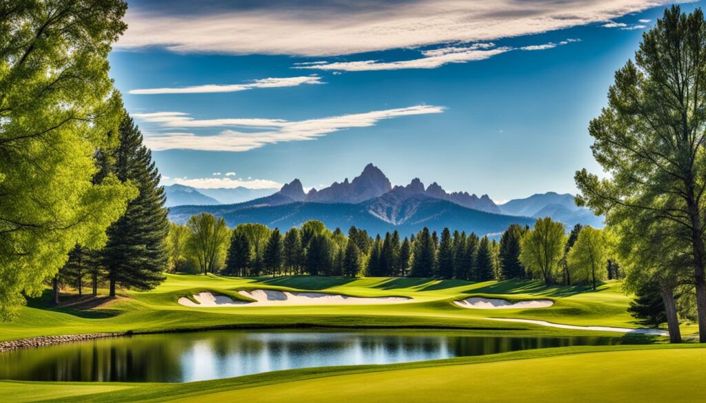 Cheyenne Shadows Golf Club course scenery