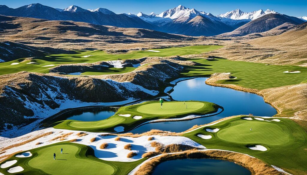 Colorado golf courses with mountain views