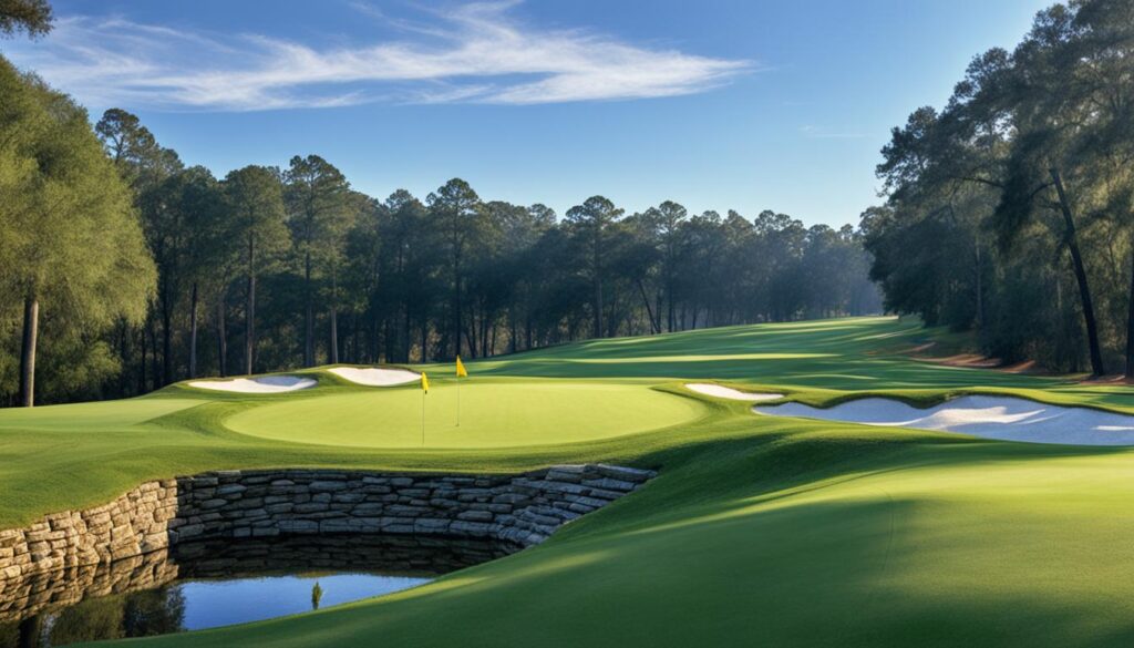 Contrasting nines at Brooksville Country Club