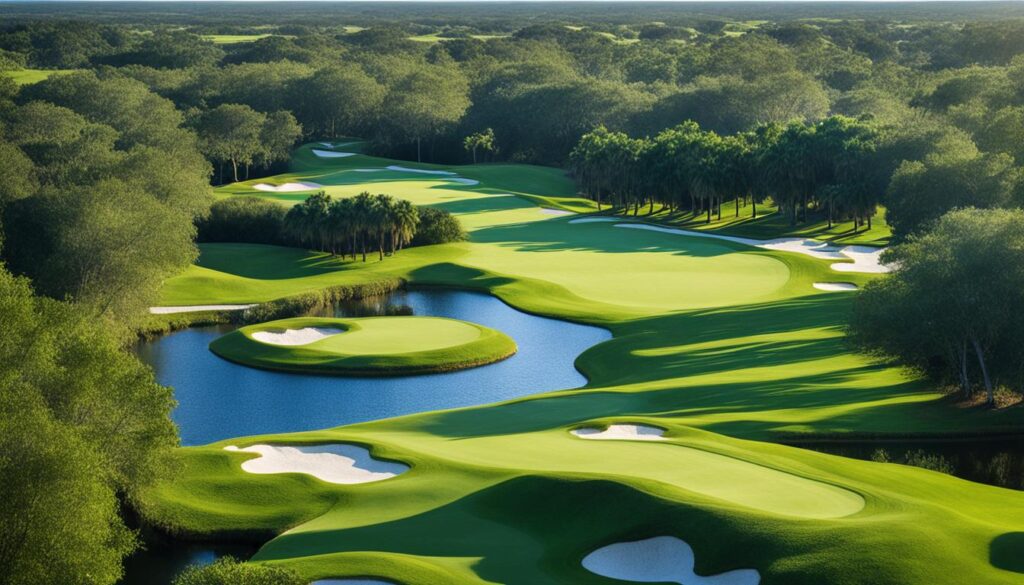 Eco-friendly golf course in Vero Beach