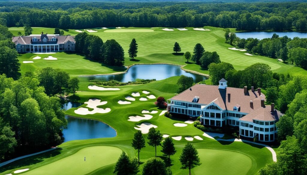 Franklin Hills Country Club classic layout Franklin Hills Country Club classic layout