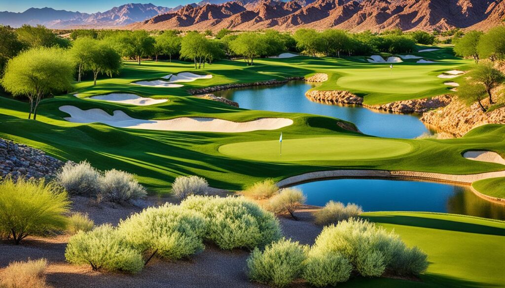 Golf course facilities in Mesquite