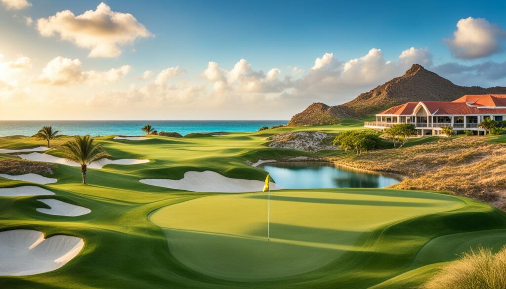 Golf facilities in Aruba