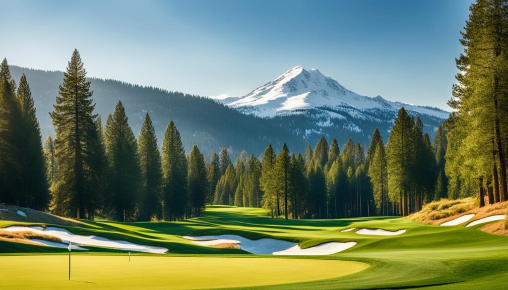 Ideal golfing weather in Bend, Oregon