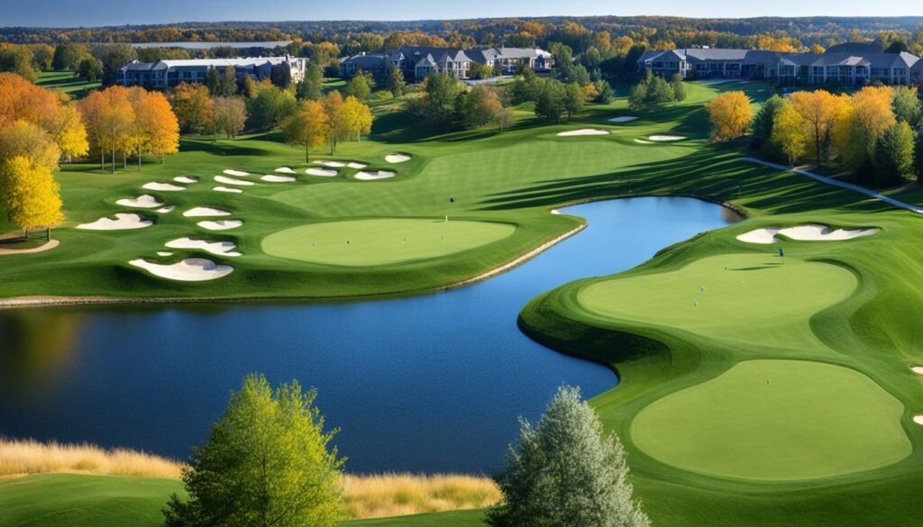 Kent State University golf course