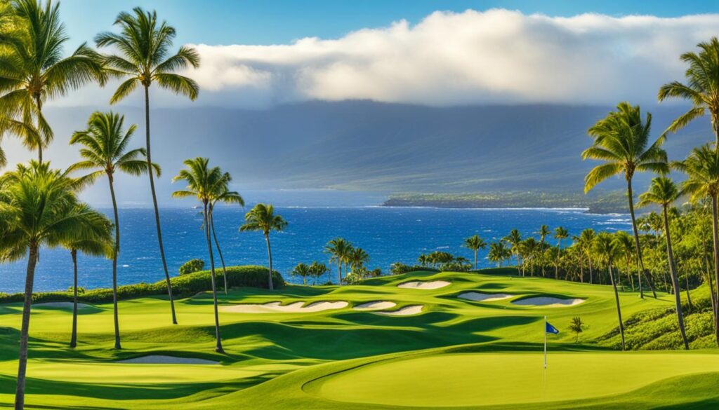 Kona Country Club Ocean Course coastal golf