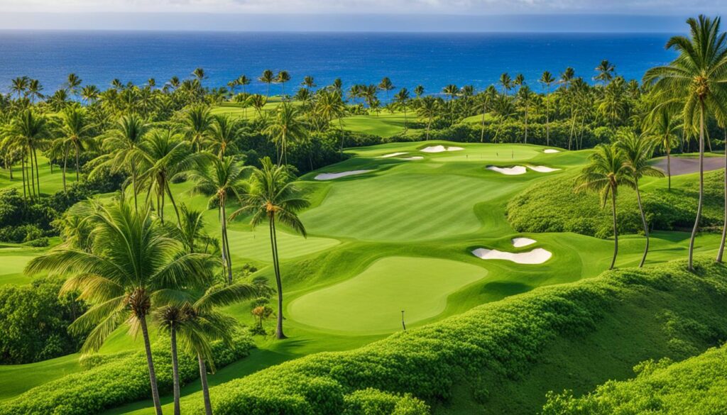 Kona golf courses