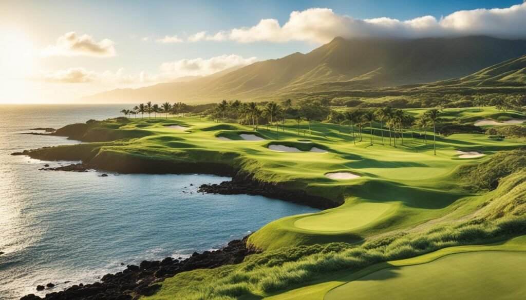 Makani Golf Club course layout Makani Golf Club course layout