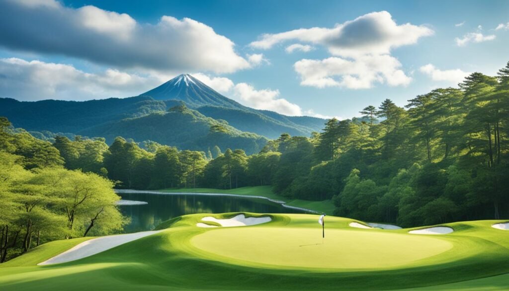 Ono Golf Club course layout Ono Golf Club course layout