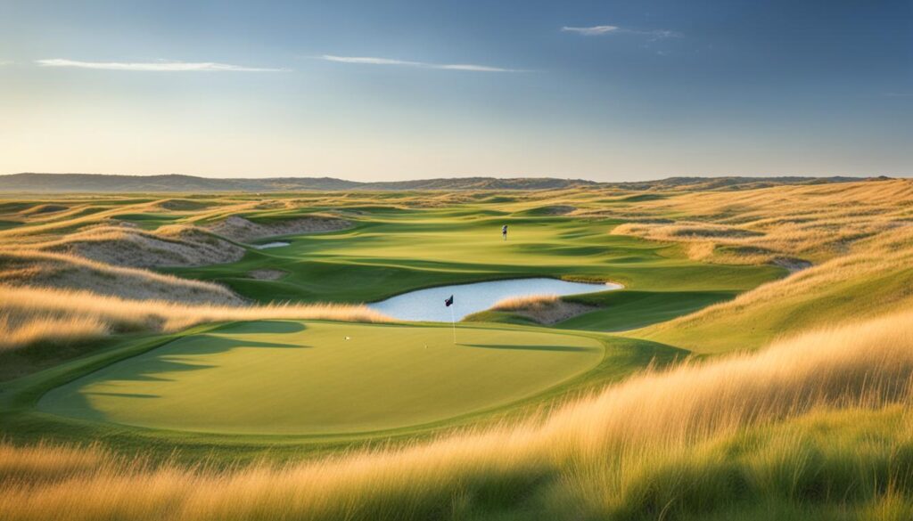 Prairie golf at Dunes Course