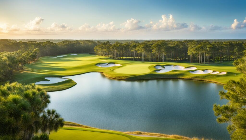 Scenic views at Oyster Reef Golf Club