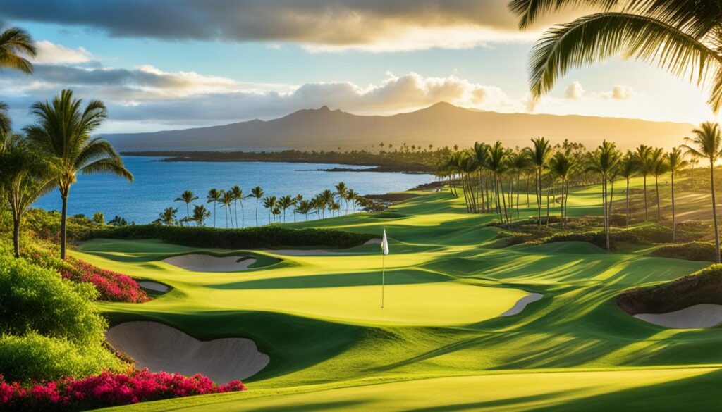 The Club at Hokulia ocean golf course