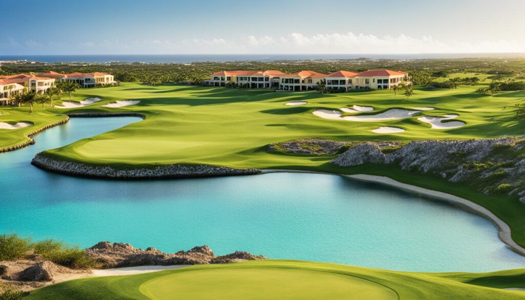 Tierra del Sol golf course in Aruba