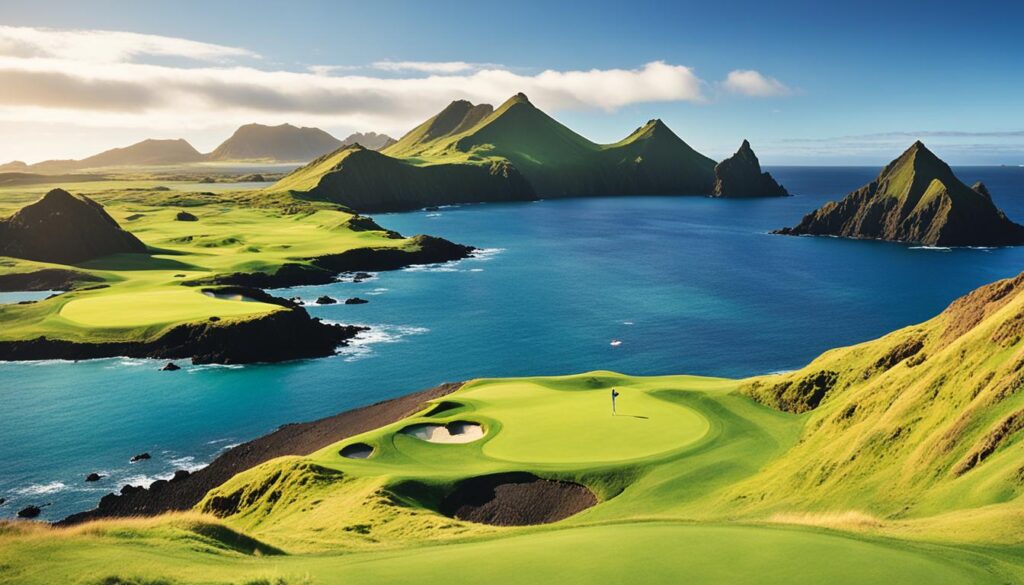 Westmann Islands Golf volcanic course