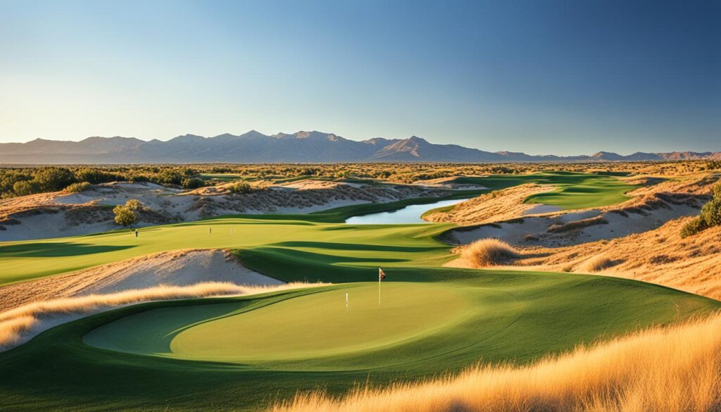 Wild Horse Golf Club links-style course