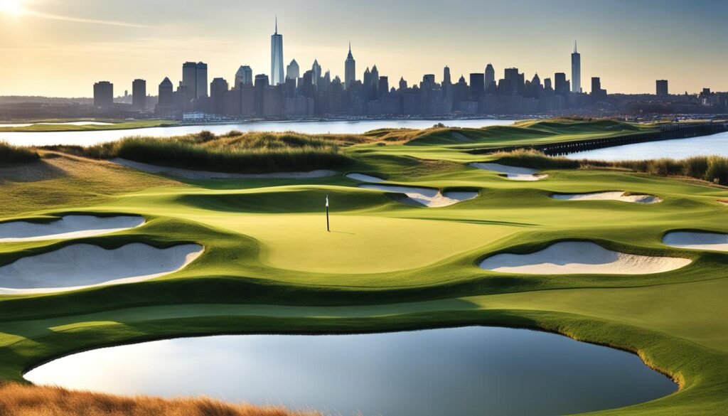 Bayonne Golf Club links-style course Bayonne Golf Club links-style course