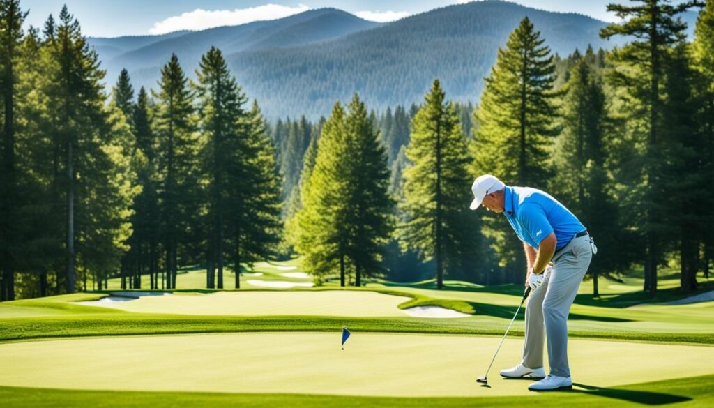 Beginner golf at private club Beginner golf at private club