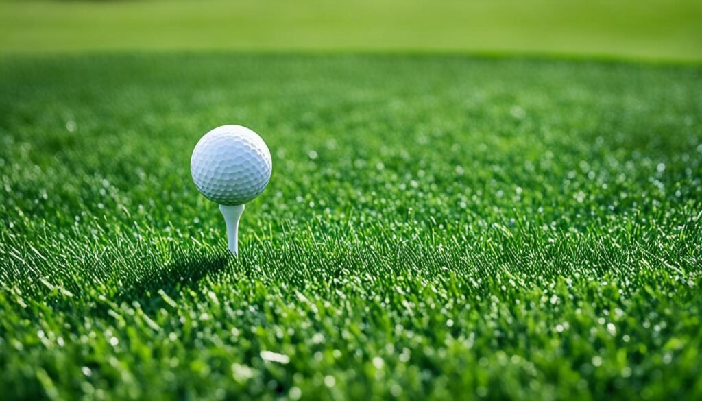 Bentgrass on golf course Bentgrass on golf course