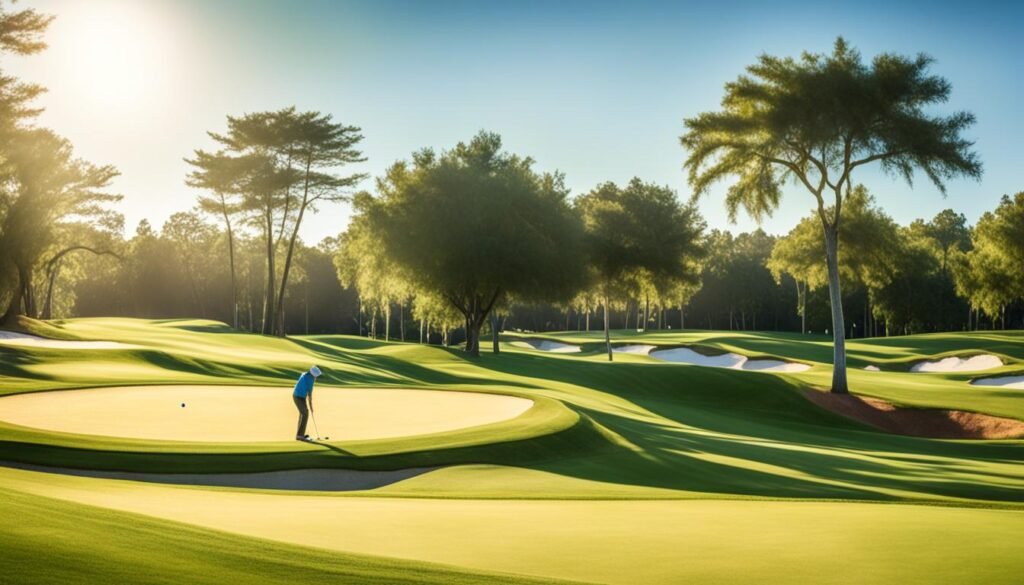 Bermudagrass on golf course Bermudagrass on golf course