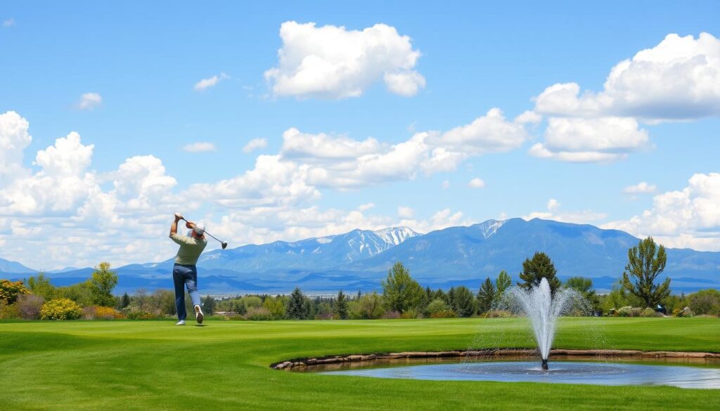 Boise golf course landscape