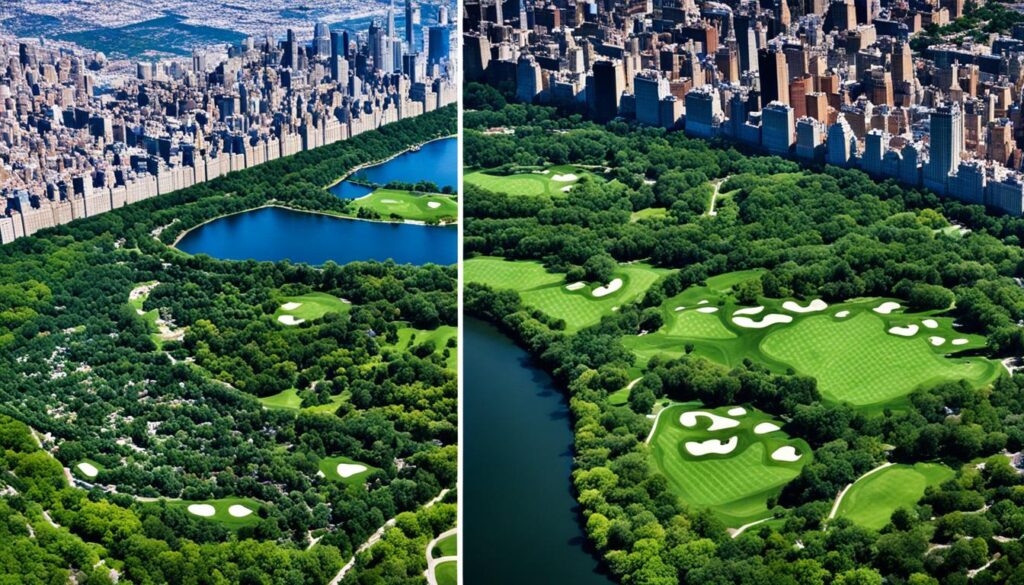 Central Park golf debate