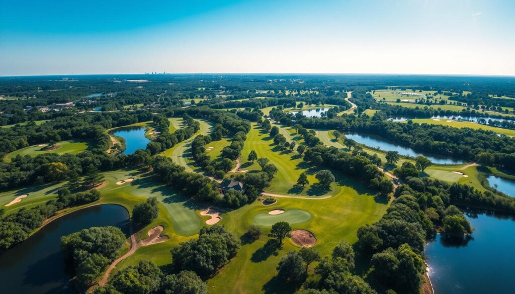 Dallas golf course landscape