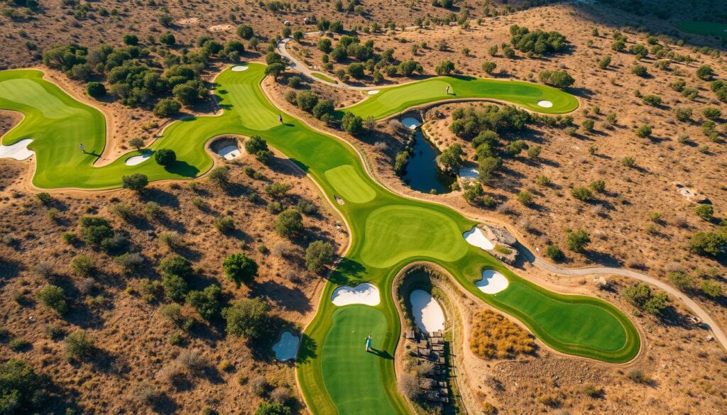 Falconhead Golf Club course layout